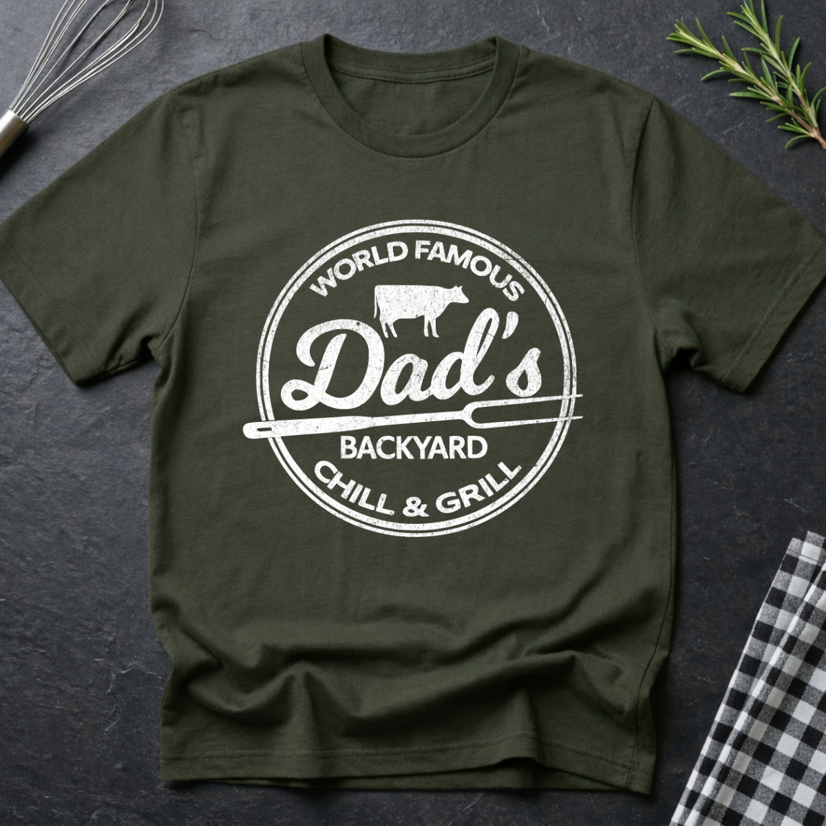 Dad's Backyard Chill & Grill T-Shirt