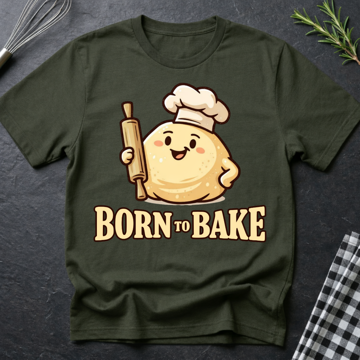 Born To Bake T-Shirt
