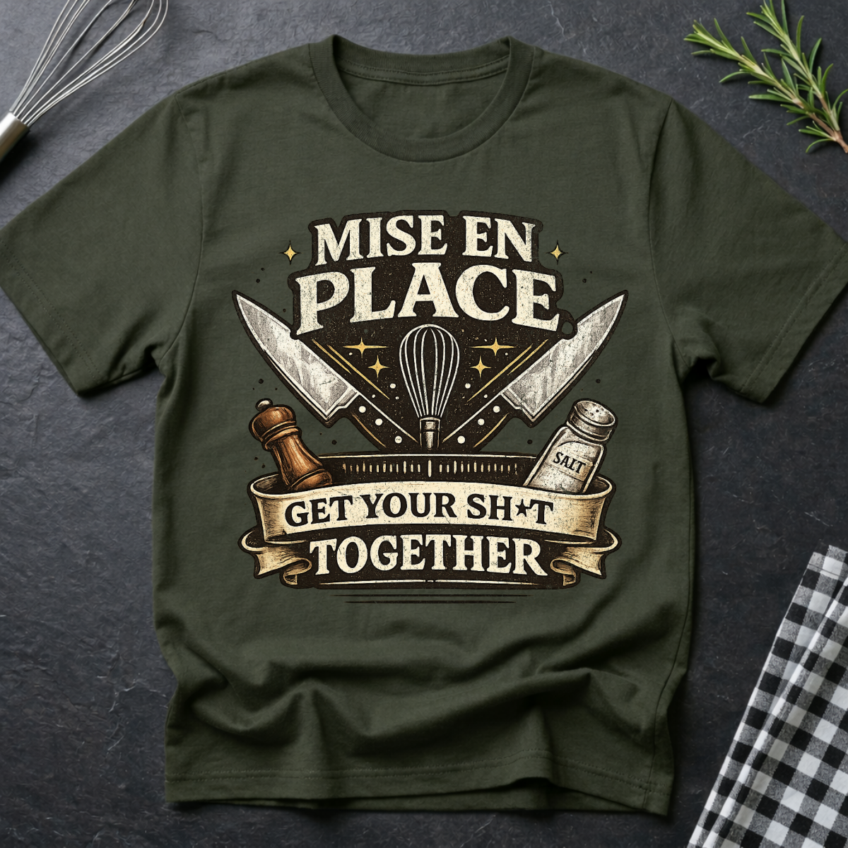 Mise en Place Chef T-Shirt