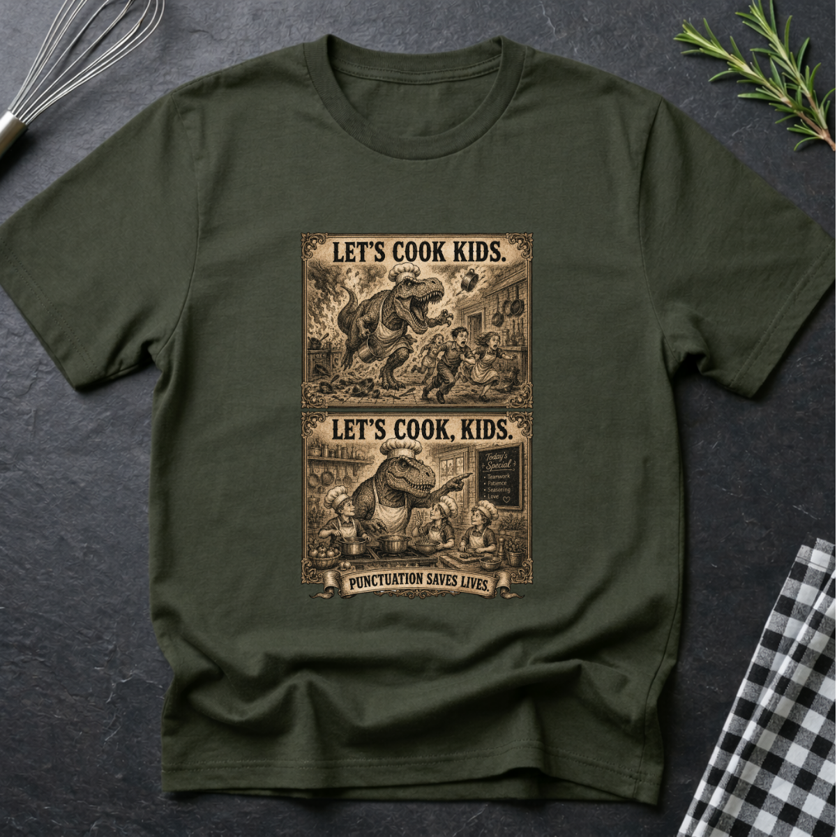 Lets Cook, Kids T-Shirt
