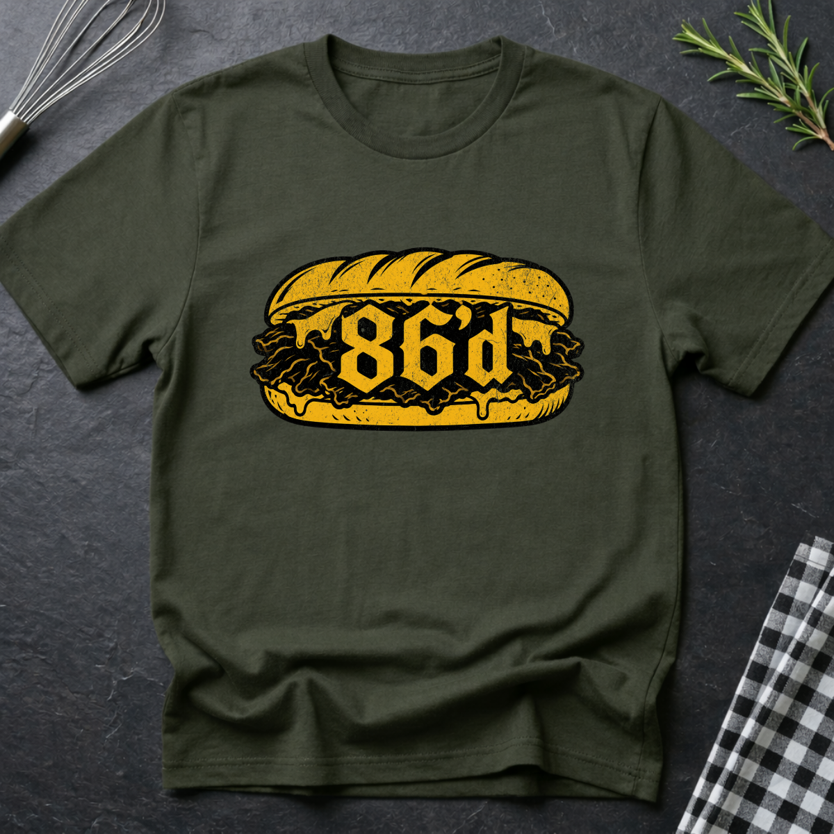 86'd, Philly Cheesesteak T-Shirt