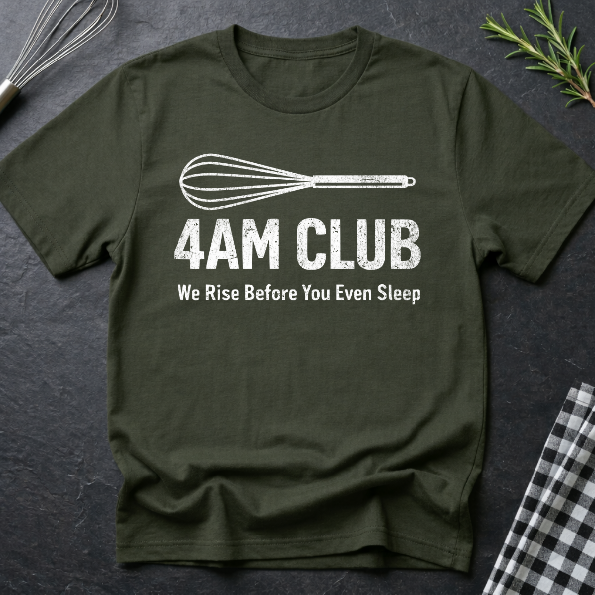 4AM Club, Baking T-Shirt