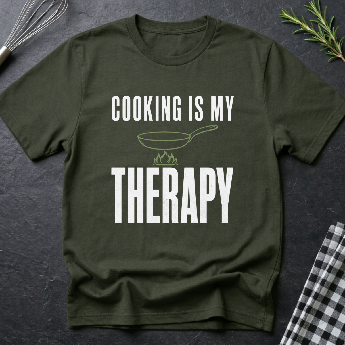 Cooking is my Therapy T-Shirt