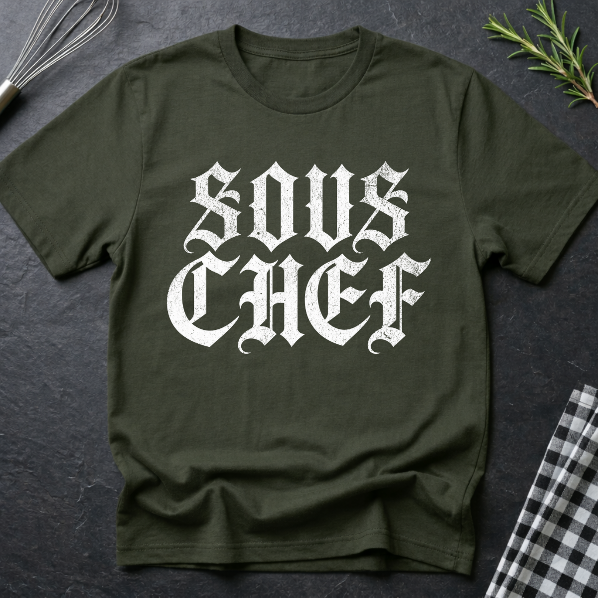 Sous Chef, Gothic T-Shirt