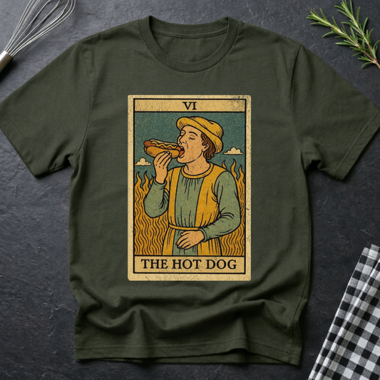 The Hot Dog Tarot Card T-Shirt