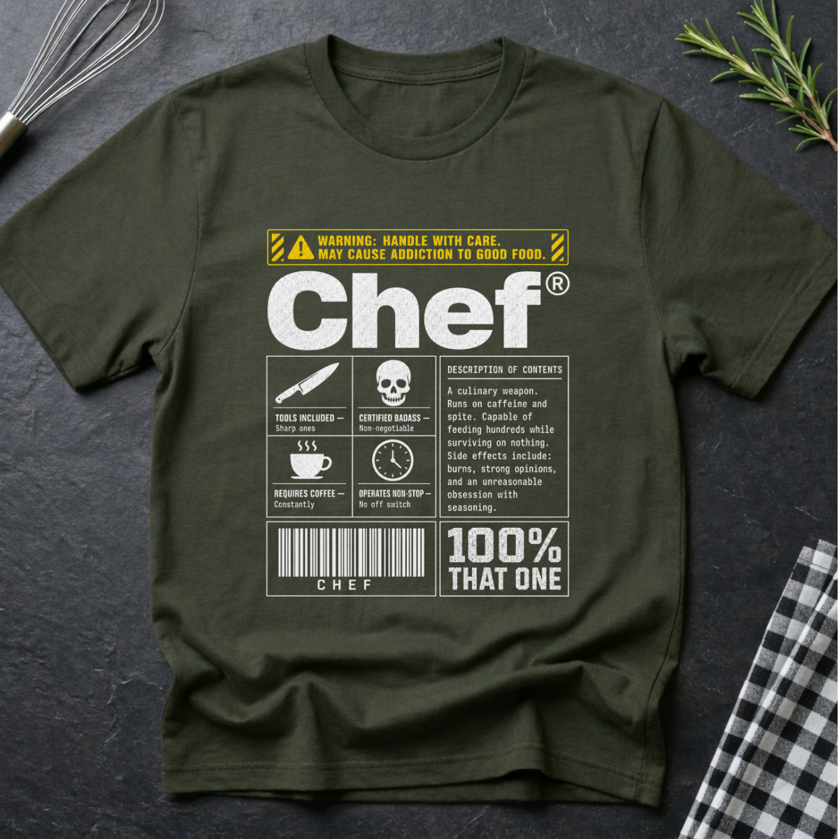 Chef Facts T-Shirt