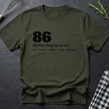 86, Definition T-Shirt