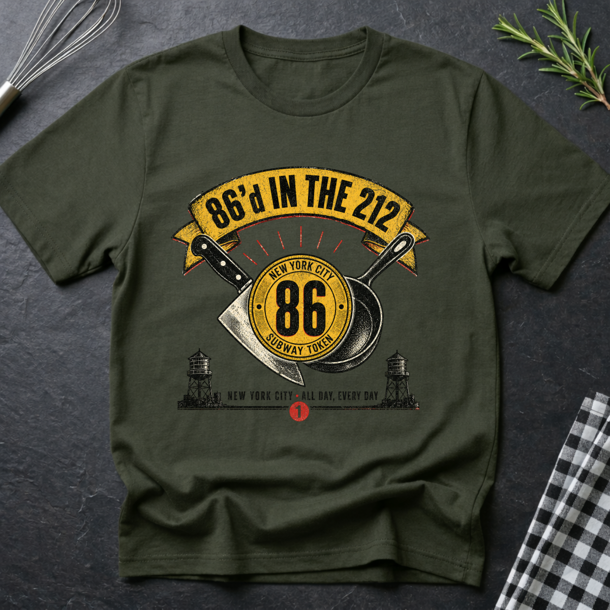 86'd in the 212, New York T-Shirt
