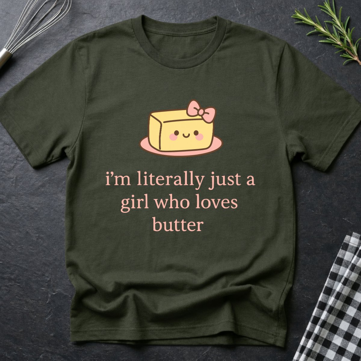 Butter Lover Girl T-Shirt