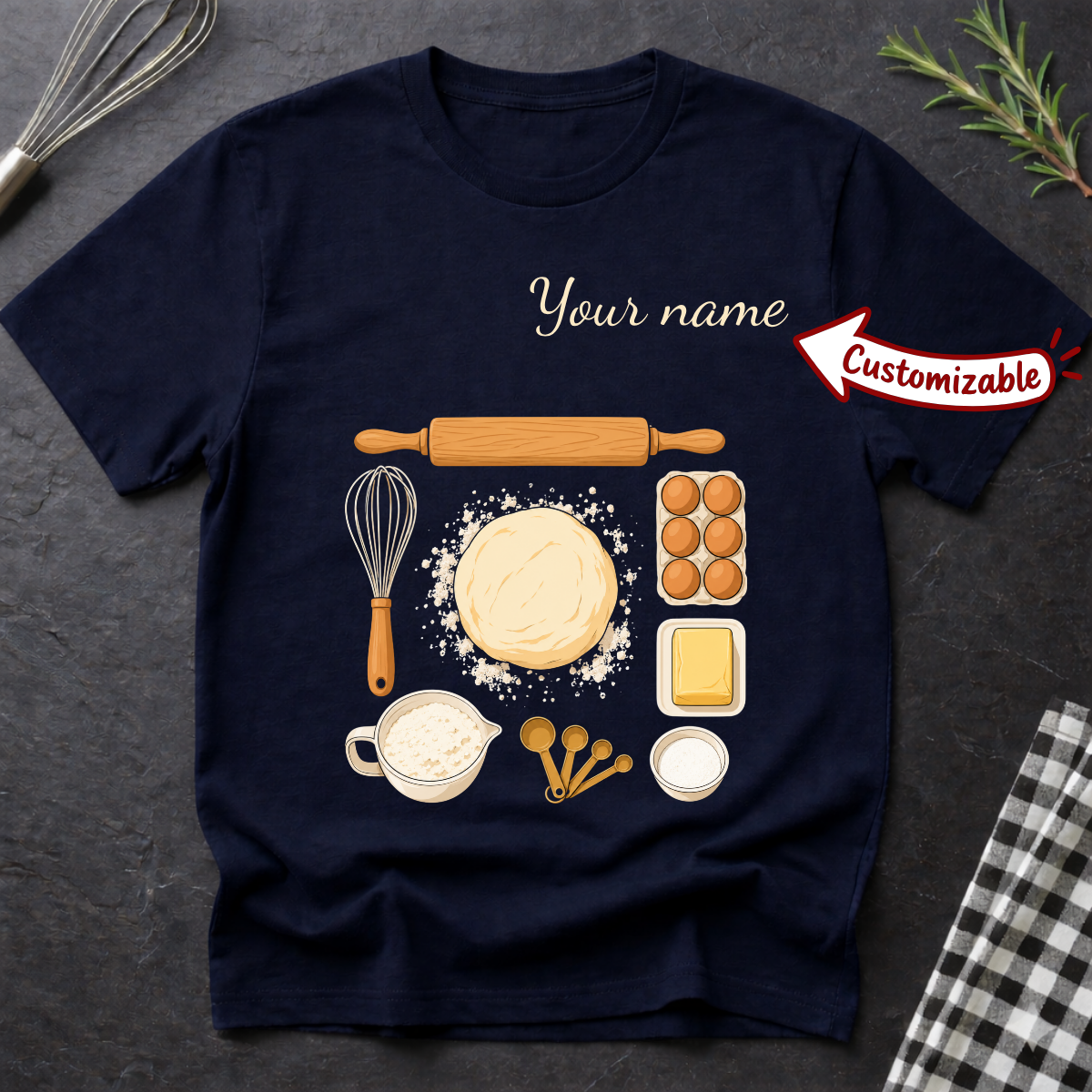 Customized Baker supplies T-Shirt