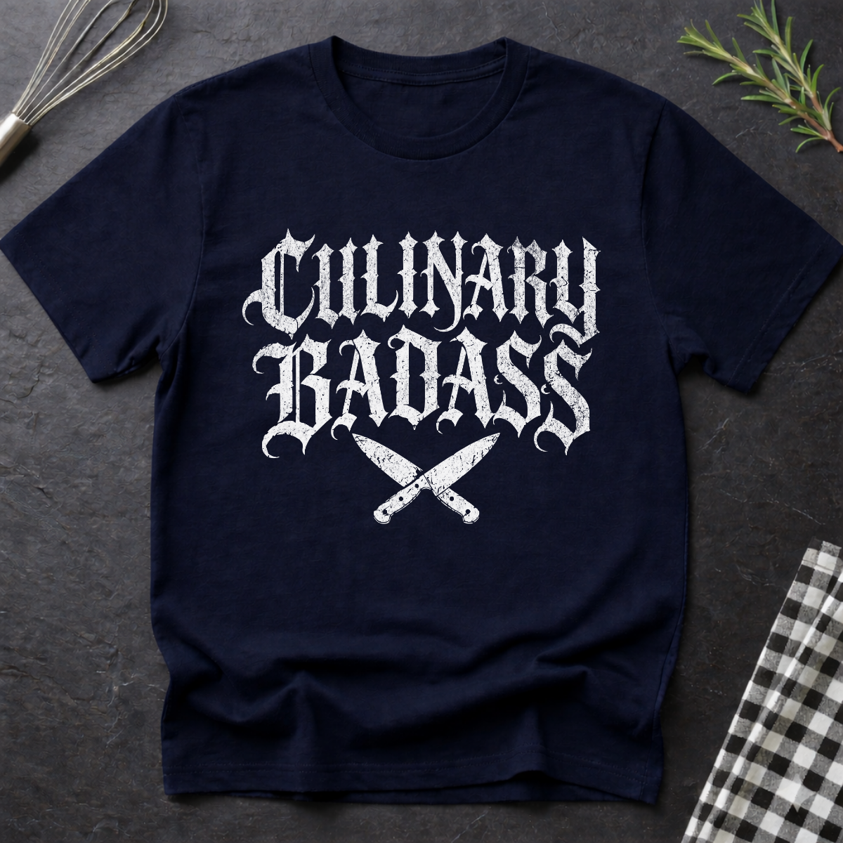 Culinary Badass, Gothic T-Shirt