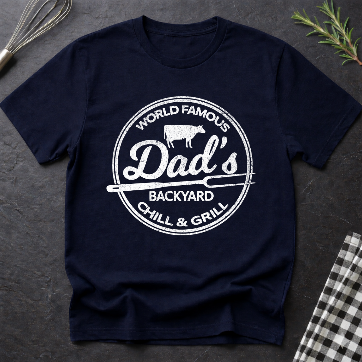 Dad's Backyard Chill & Grill T-Shirt