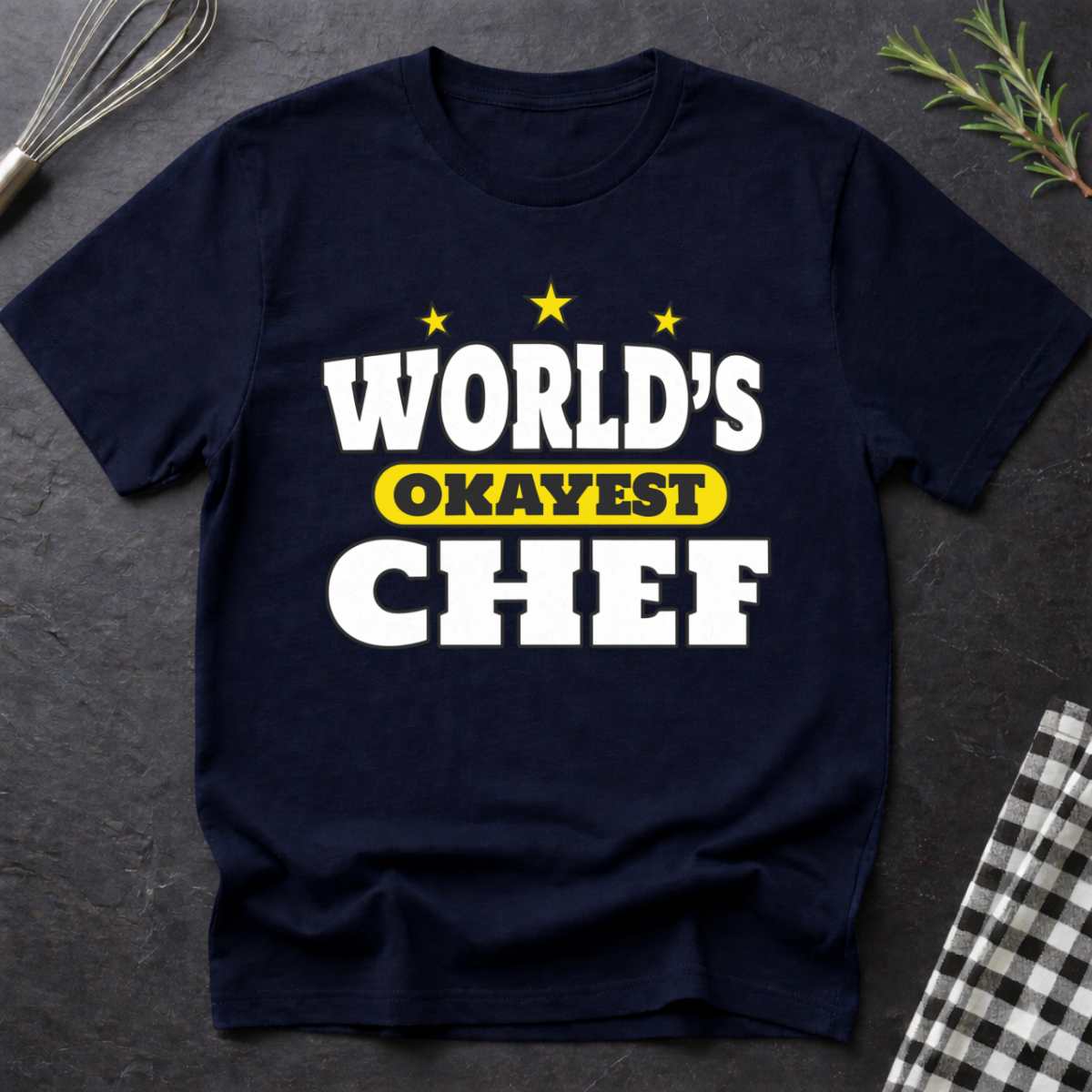 World's Okayest Chef T-Shirt