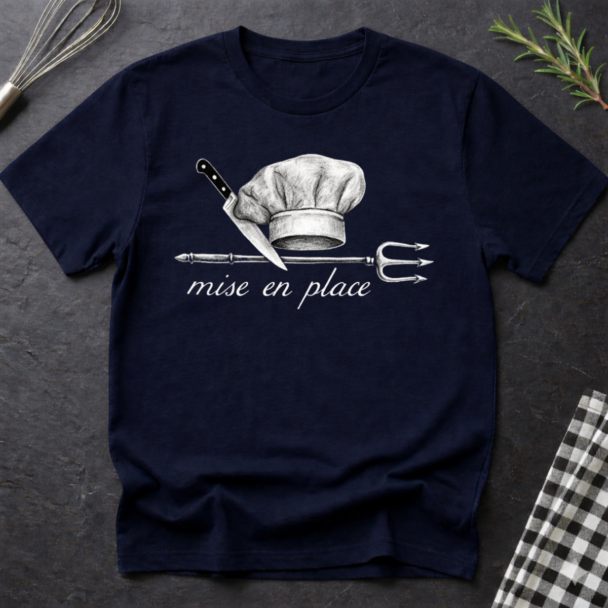 Mise en place Chef Trident T-Shirt