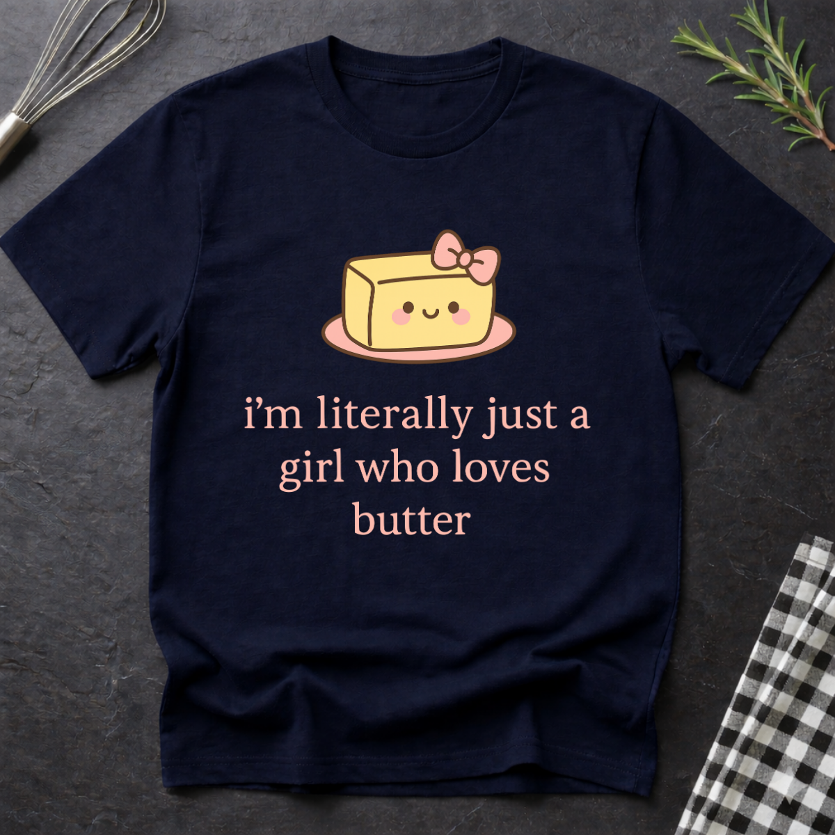 Butter Lover Girl T-Shirt