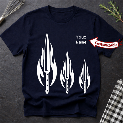 Customizable Chef's Knives T-Shirt