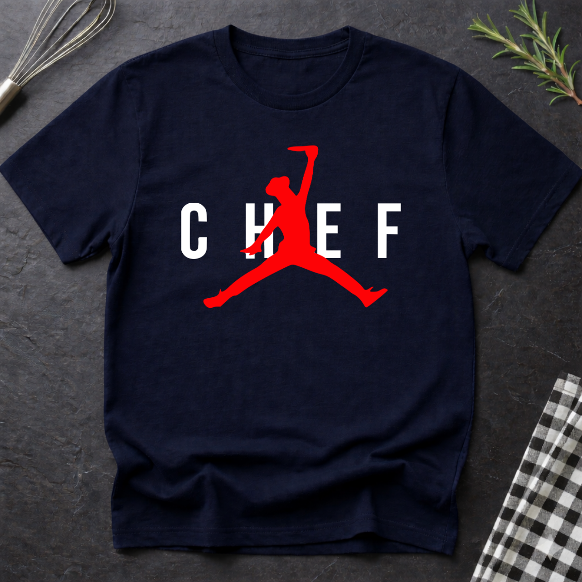 Funny jumping Chef T-Shirt