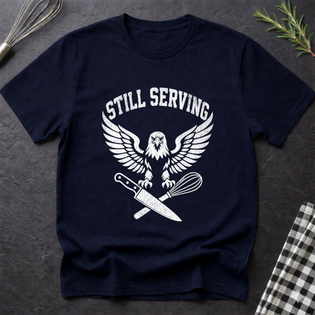 Still Serving Military to Culinary T-Shirt