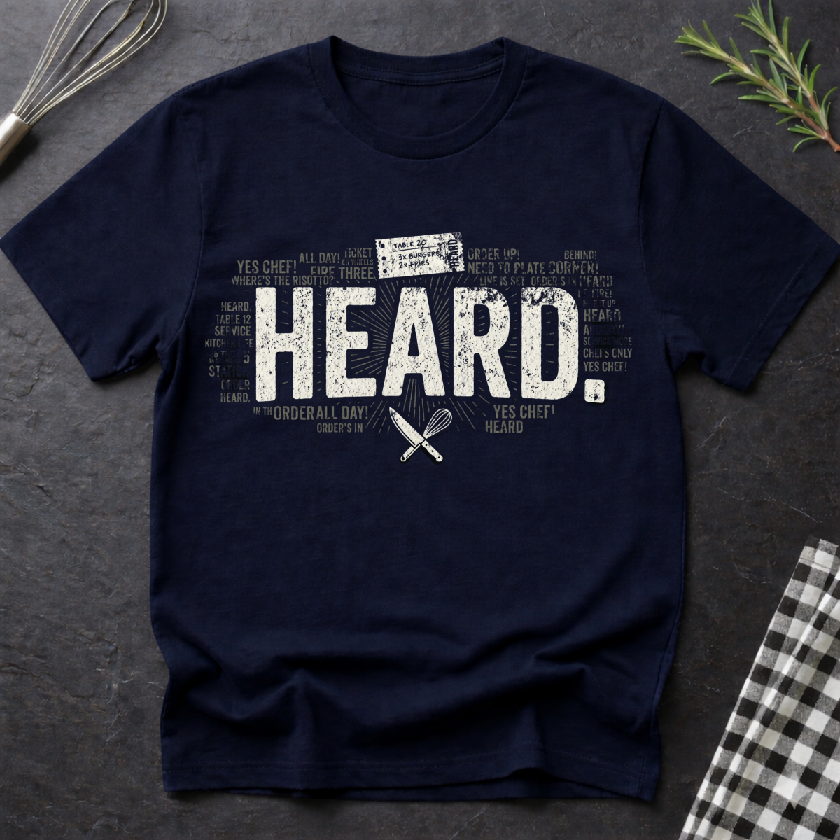 Heard, Chef T-Shirt