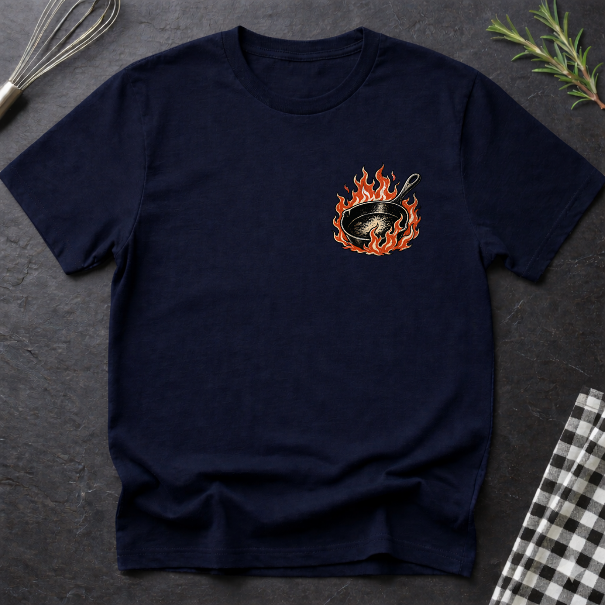 Burning Pan Emblem T-Shirt