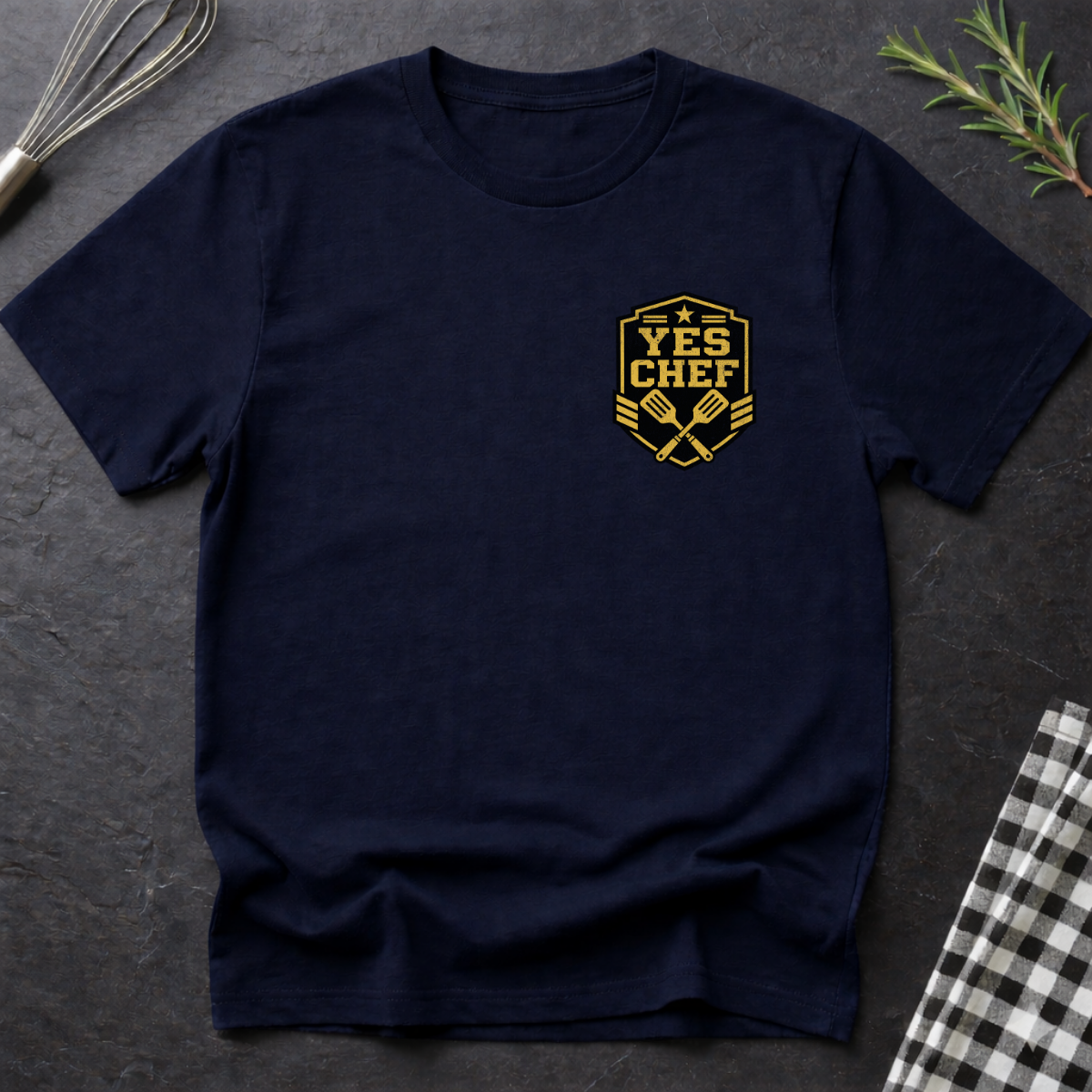Yes Chef Emblem T-Shirt