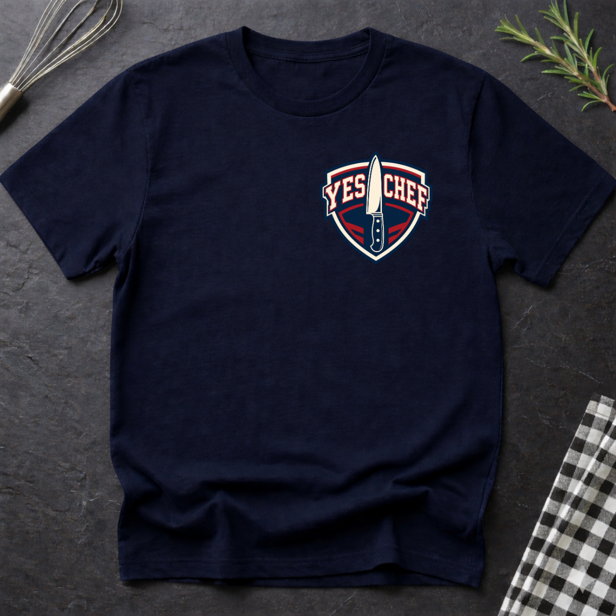 Yes Chef Emblem T-Shirt