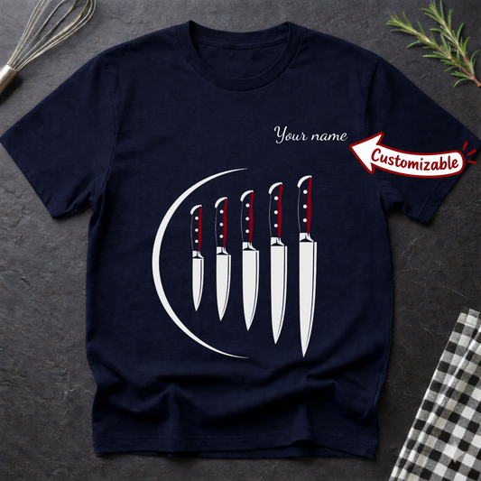 Customizable Chef's Knives T-Shirt