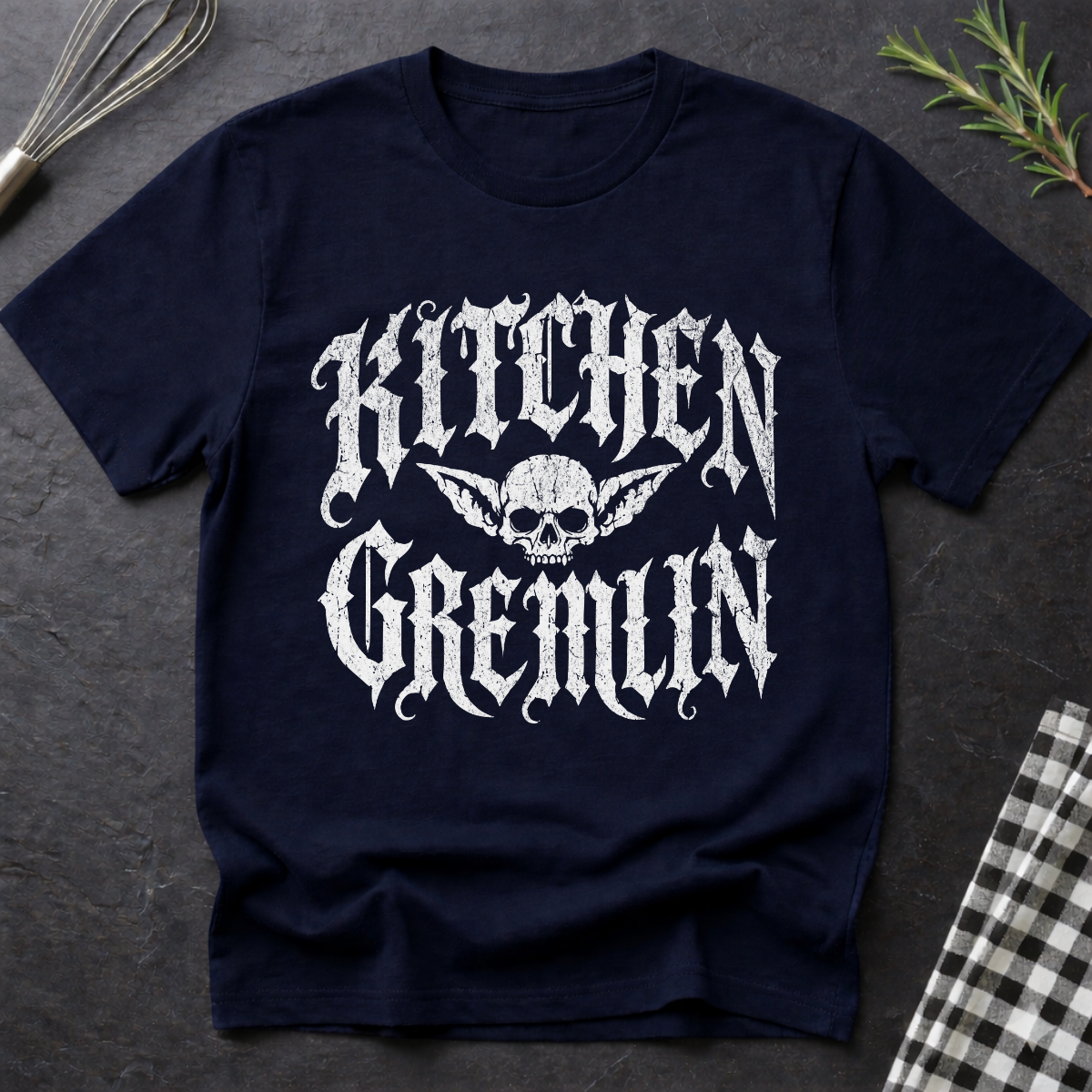 kitchen Gremlin, Gothic T-Shirt