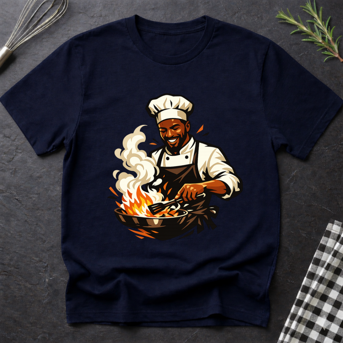Black Chef T-Shirt