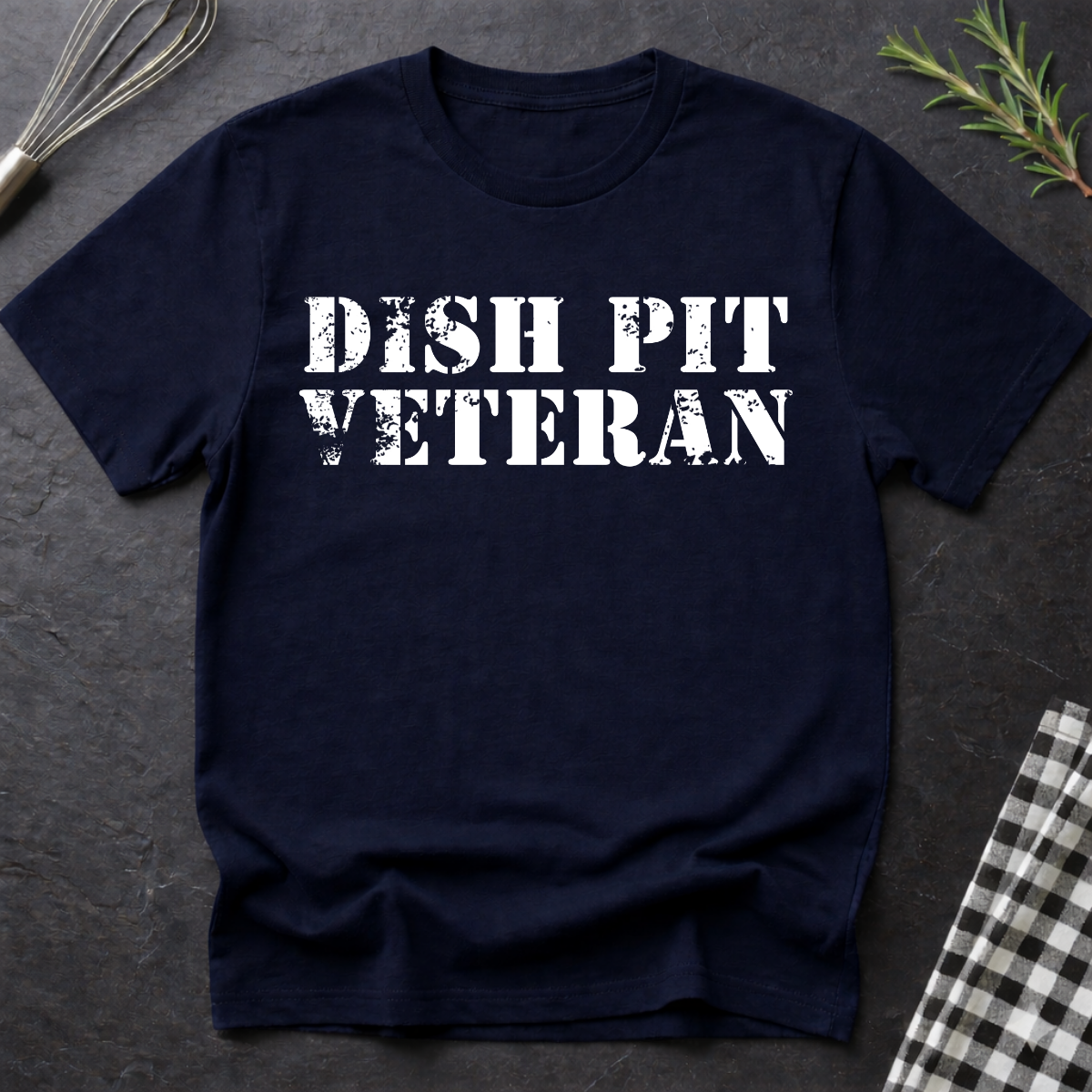 Dish Pit Veteran, Funny T-Shirt