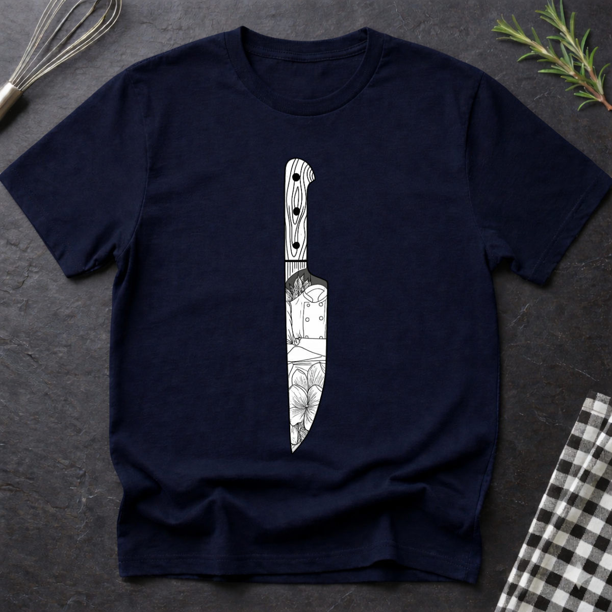 Falling Knife, Chef T-Shirt