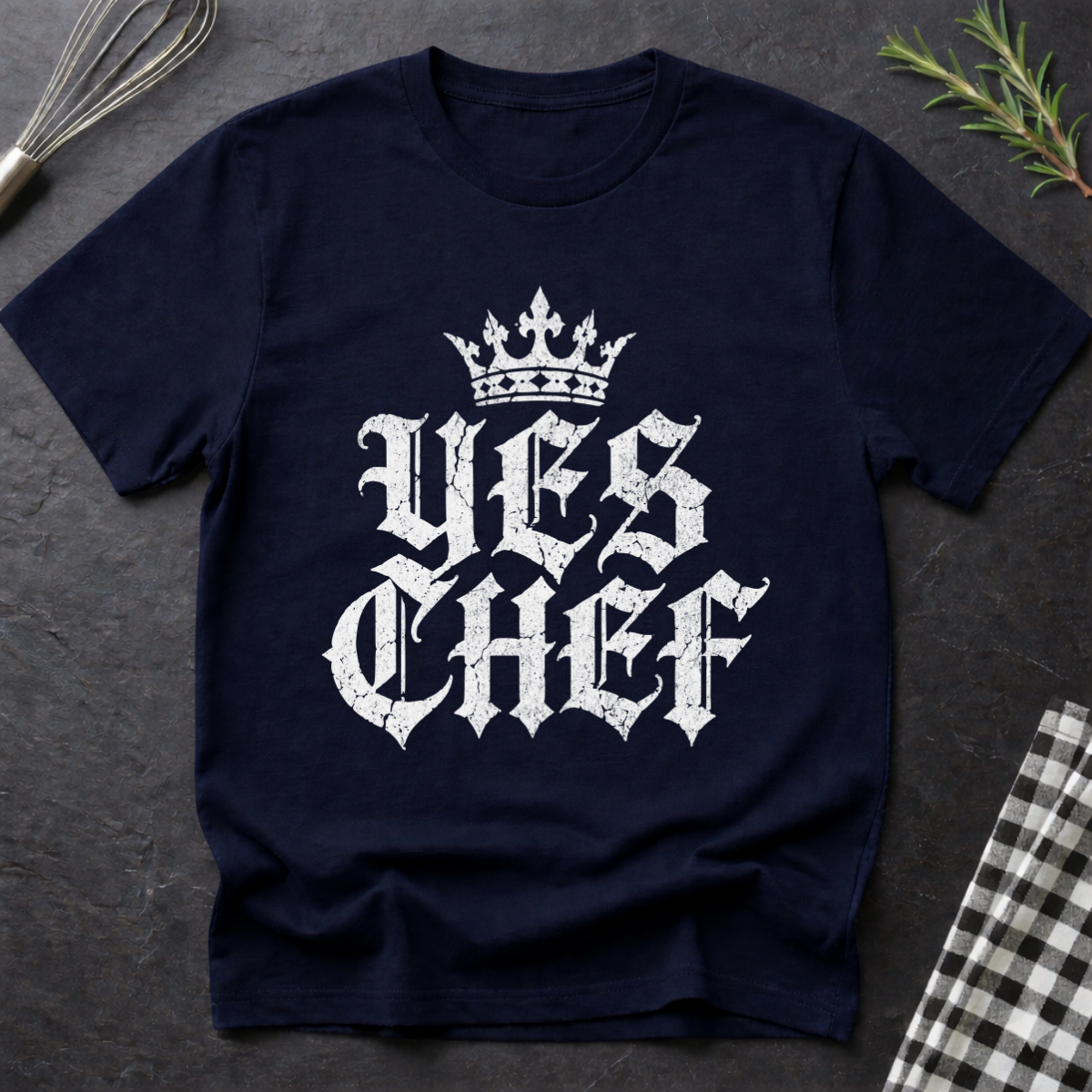 Yes Chef, Gothic T-Shirt