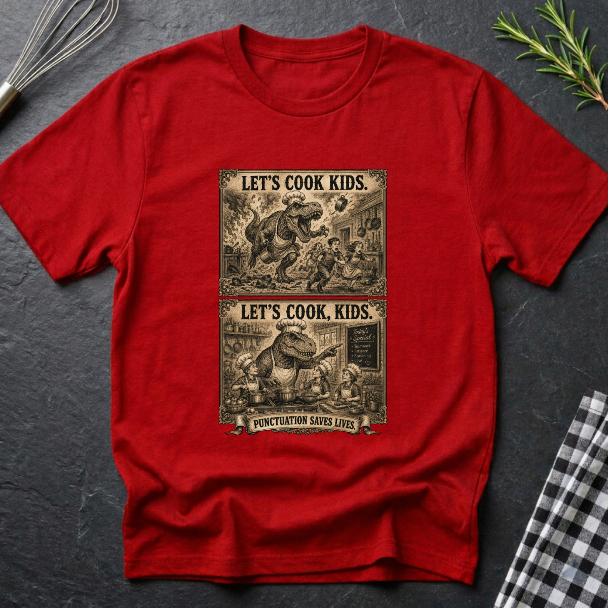 Lets Cook, Kids T-Shirt