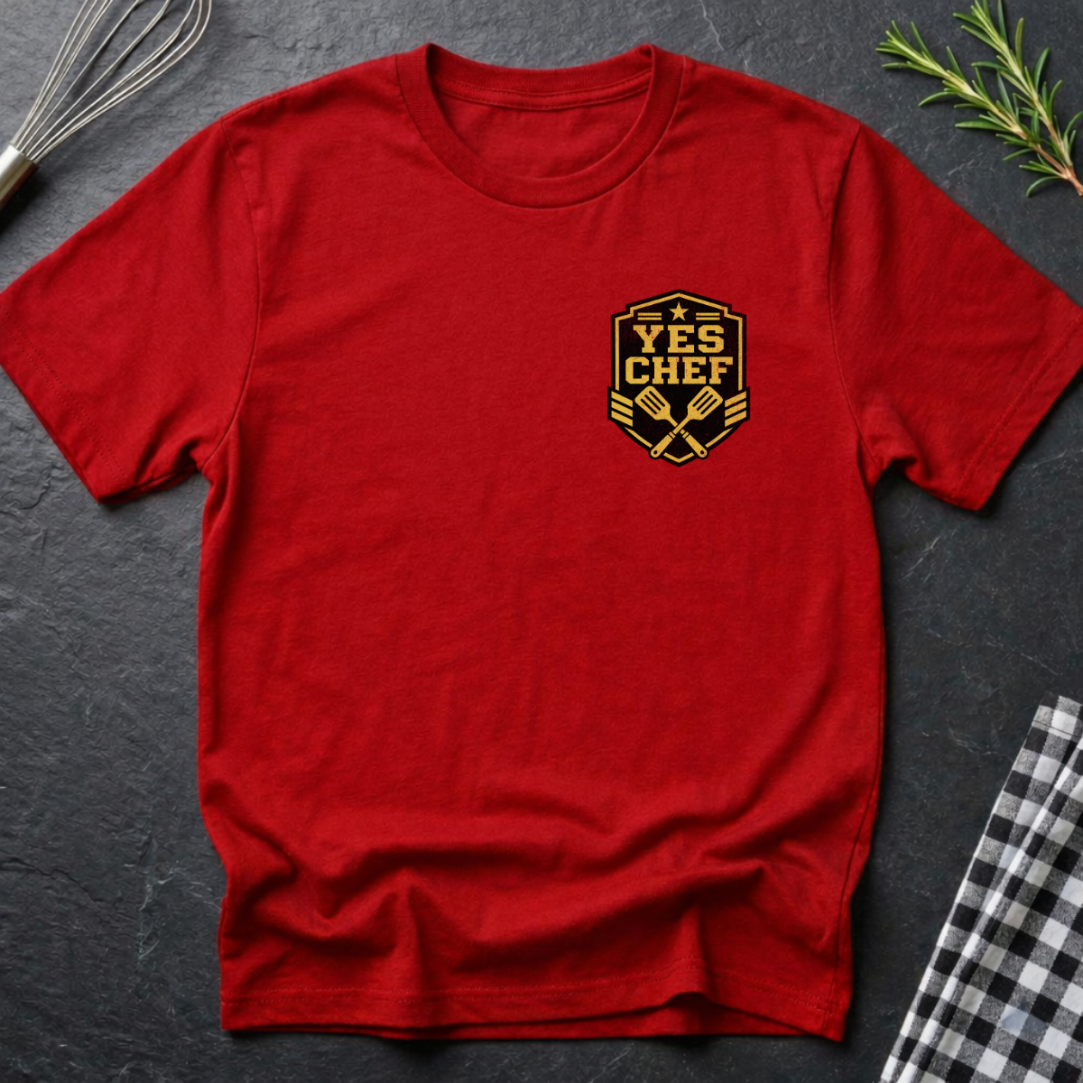 Yes Chef Emblem T-Shirt