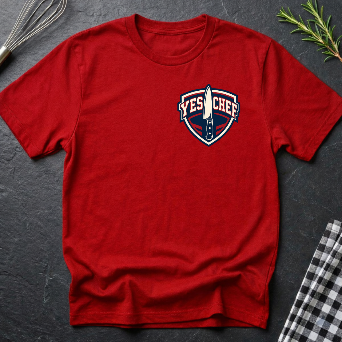 Yes Chef Emblem T-Shirt