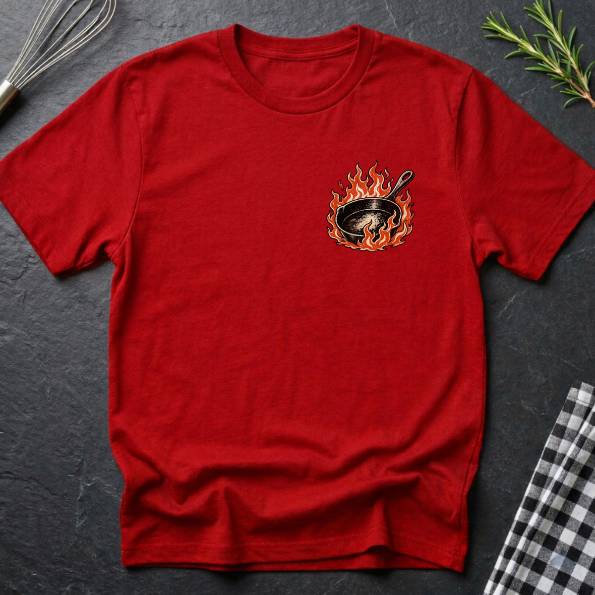 Burning Pan Emblem T-Shirt