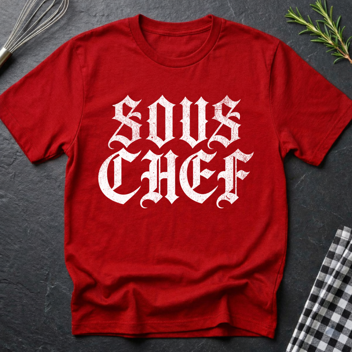 Sous Chef, Gothic T-Shirt