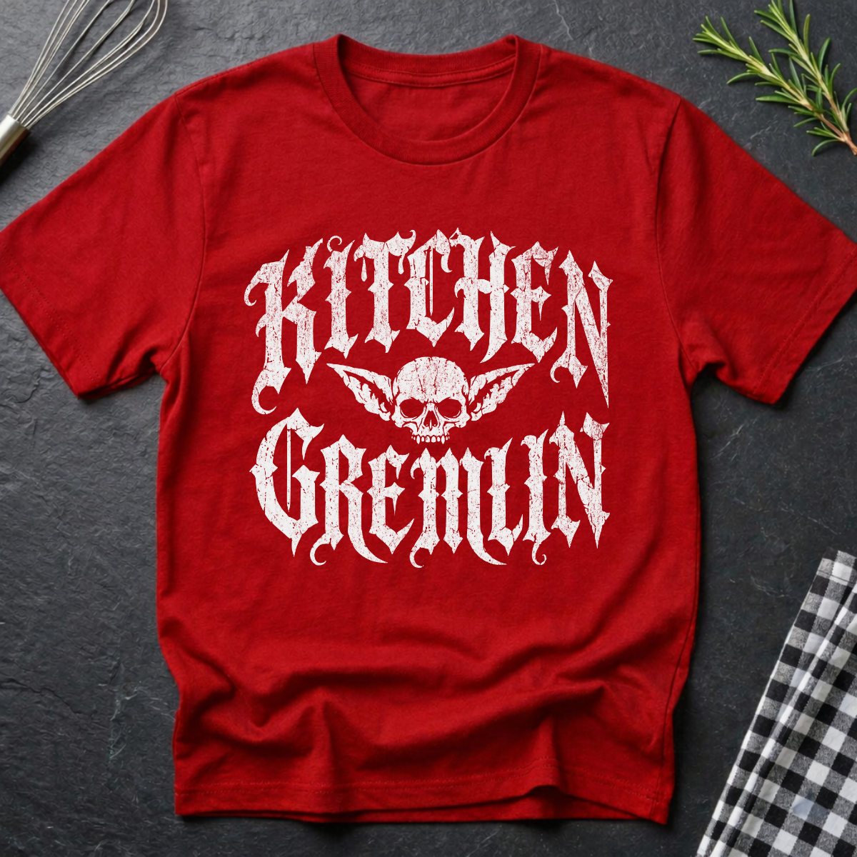 kitchen Gremlin, Gothic T-Shirt