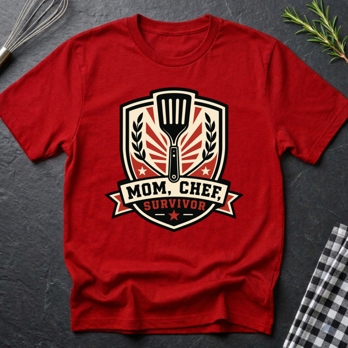 Mom, Chef, Survivor T-Shirt