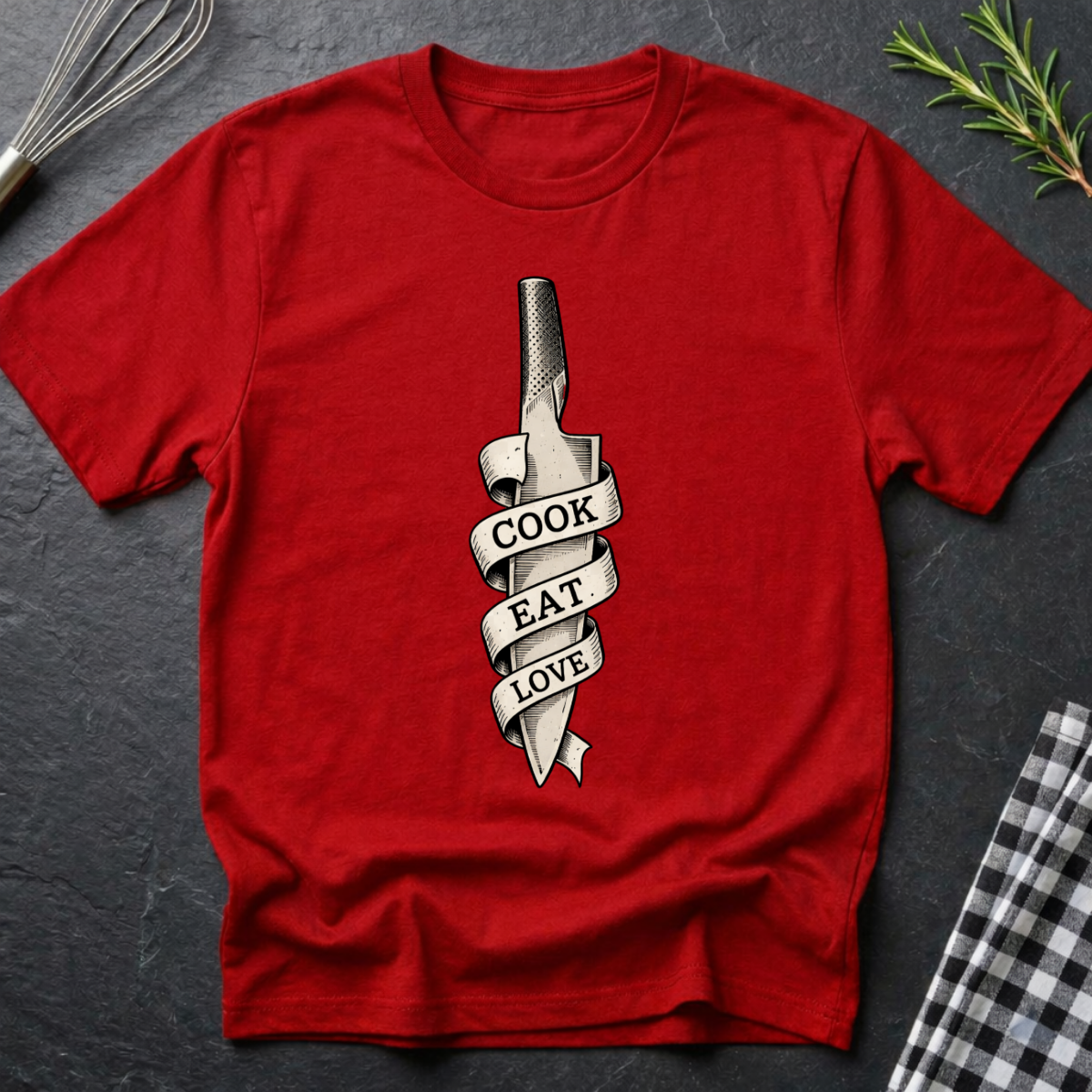 Cook Eat Love T-Shirt