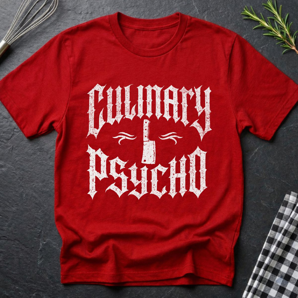 Culinary Psycho, Gothic T-Shirt