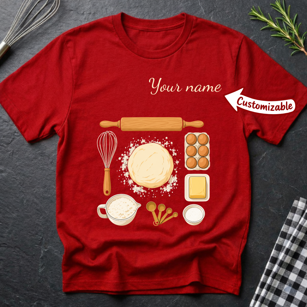 Customized Baker supplies T-Shirt