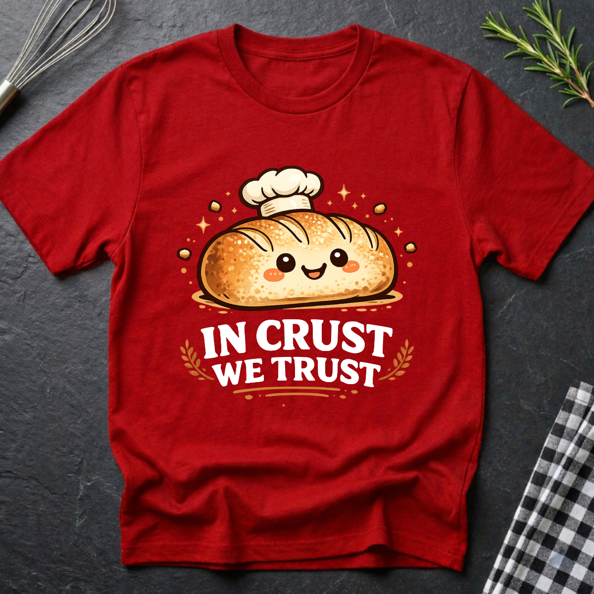 In Crust We Trust Bread T-Shirt