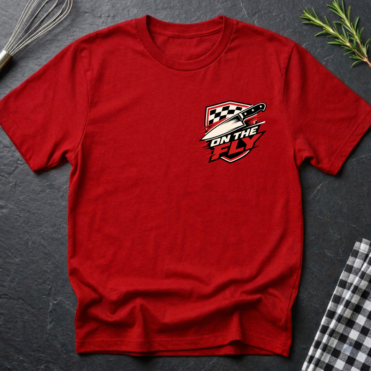 On the Fly, Flying Knife Emblem T-Shirt