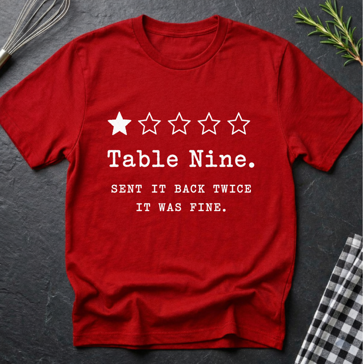 Table Nine, One Star T-Shirt