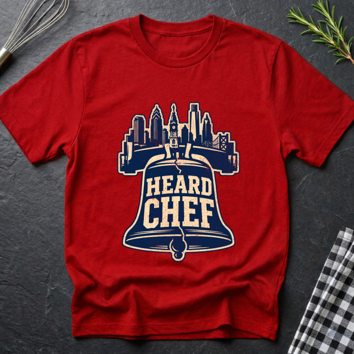 Heard Chef, Philadelphia Liberty Bell T-Shirt