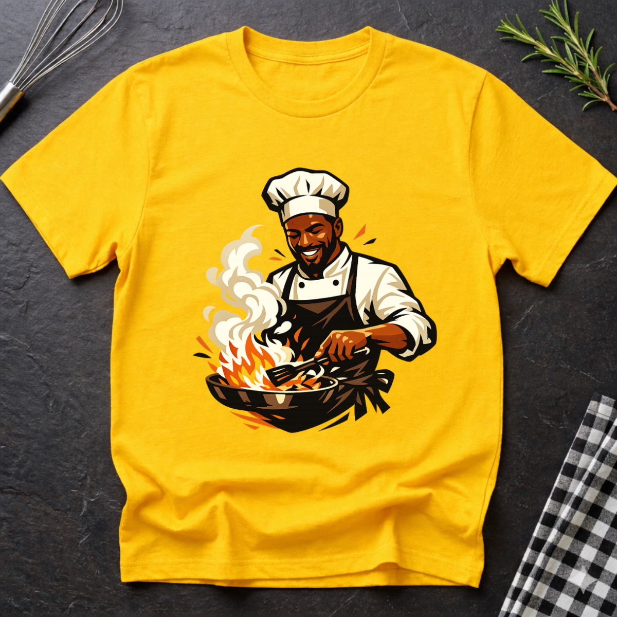 Black Chef T-Shirt