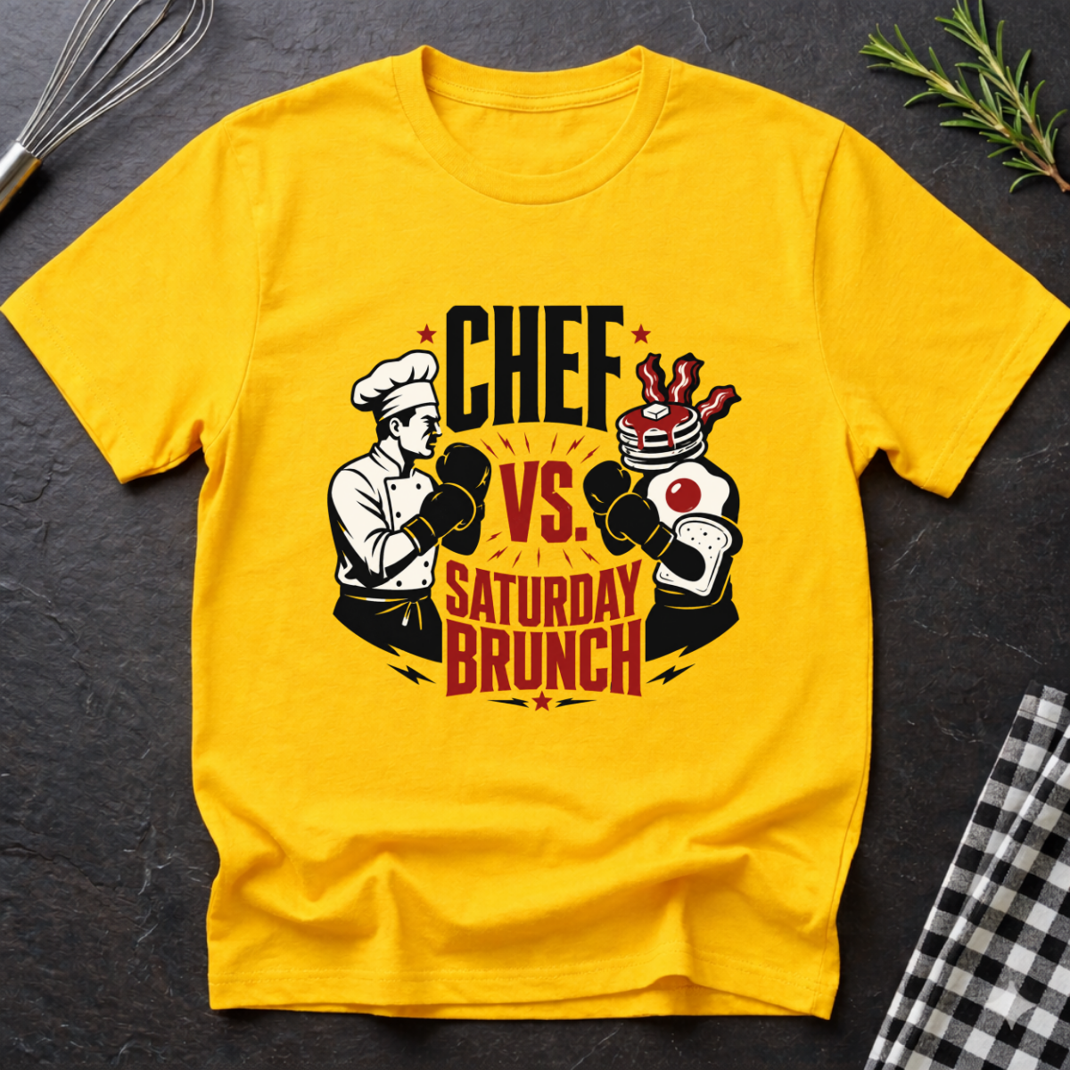 Chef vs Saturday Brunch T-Shirt