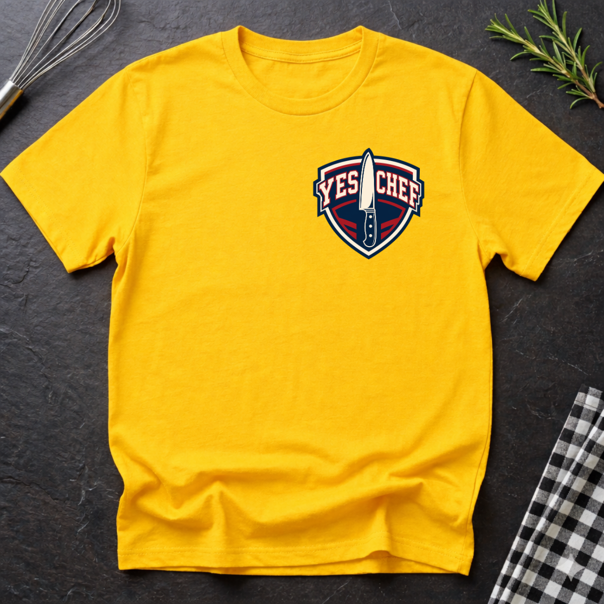 Yes Chef Emblem T-Shirt