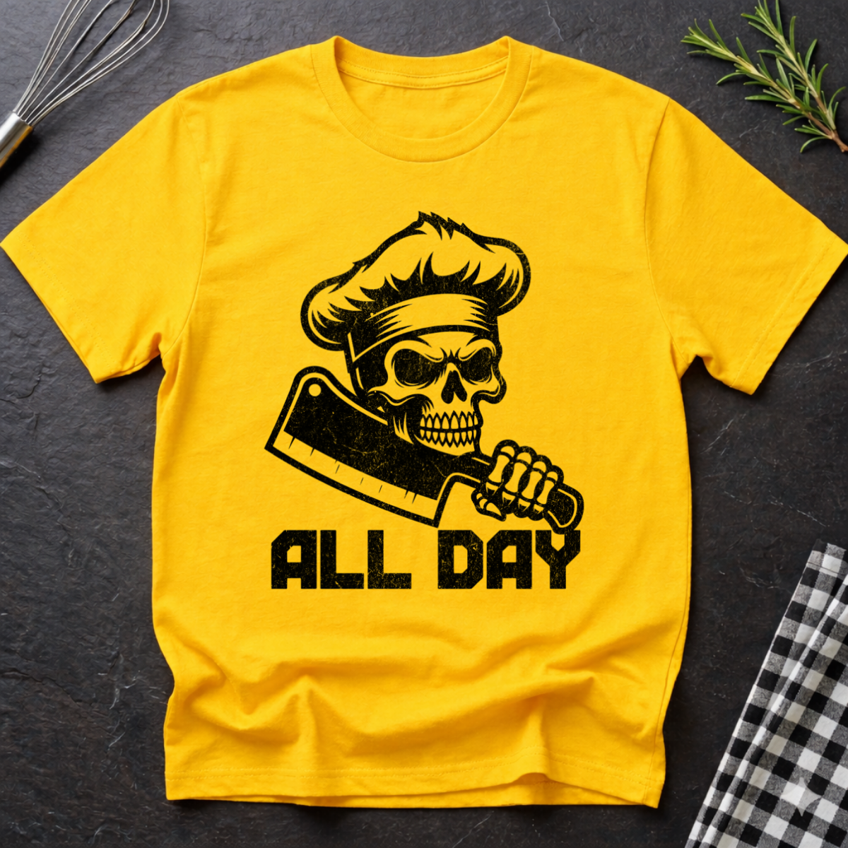 All Day Skeleton T-Shirt